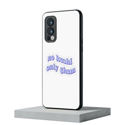 Only Gham oneplus nord 2 mobile cover | shockproof glass phone case