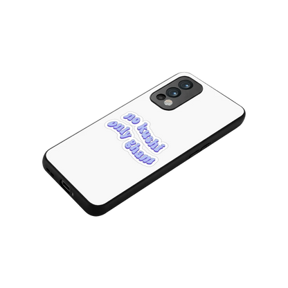 Only Gham stylish phone case for oneplus nord 2 | glossy glass and slim fit