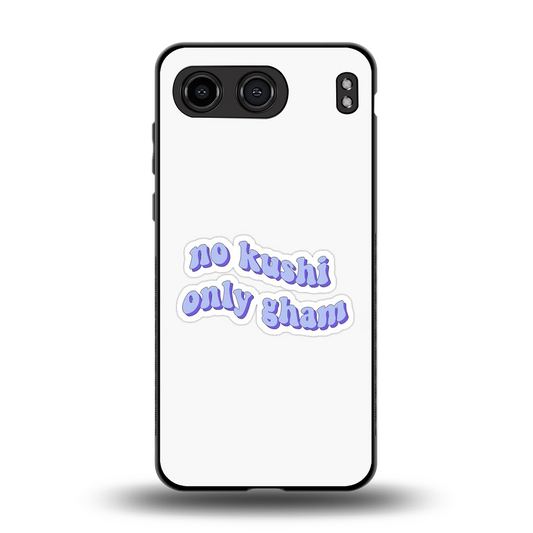 Only Gham back phone cover | glass case for oneplus nord 4