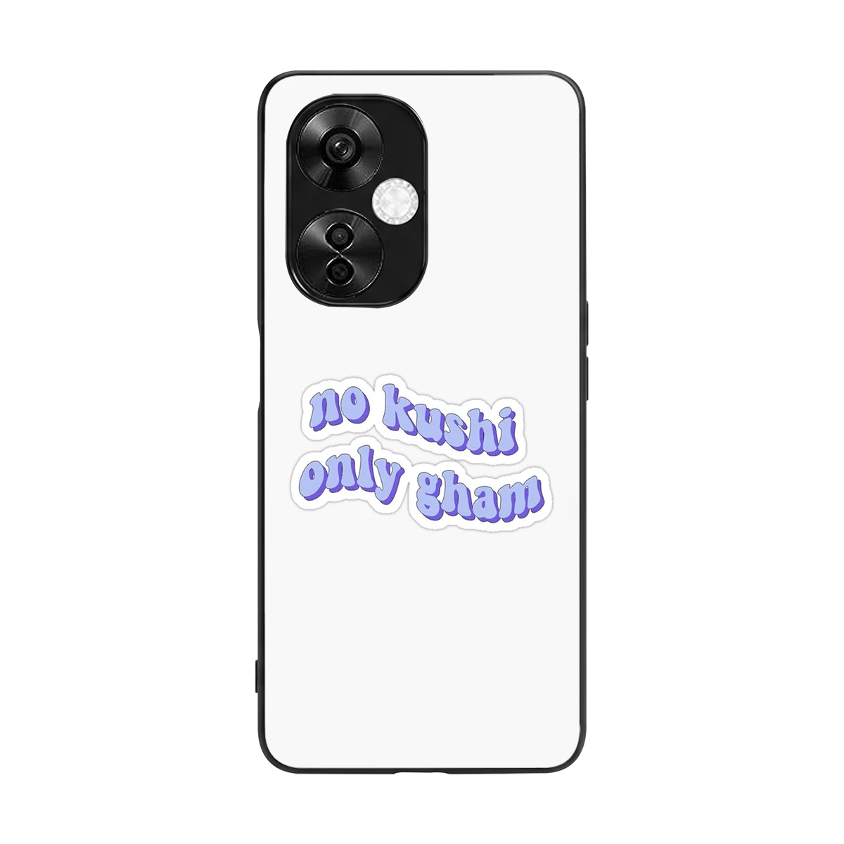 Only Gham back phone cover | glass case for oneplus nord ce 3 lite