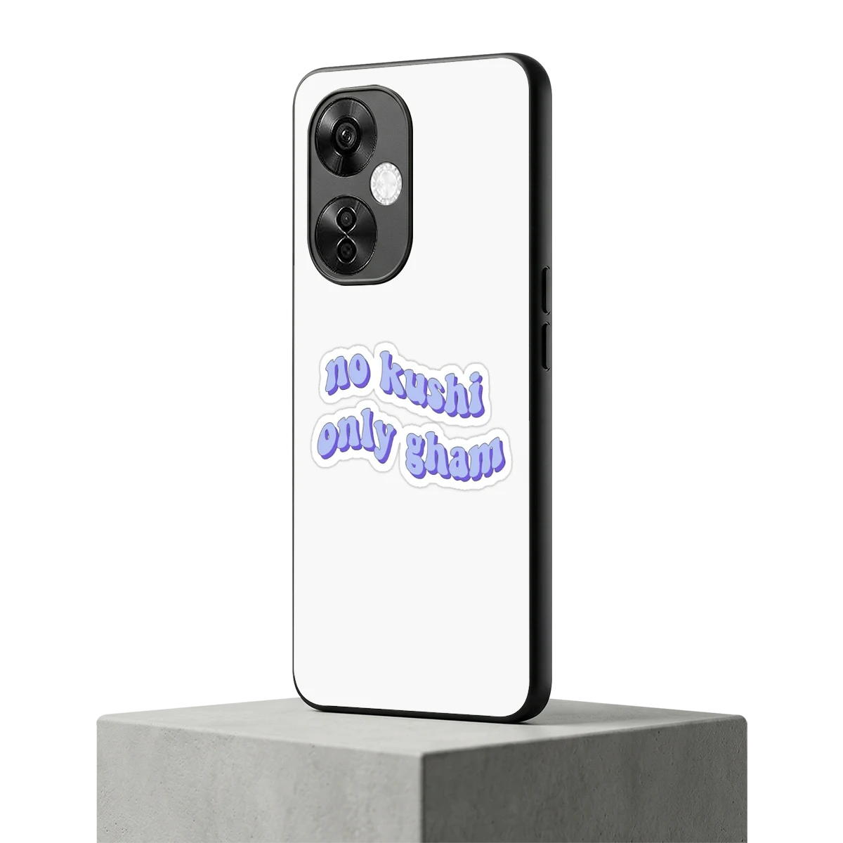 Only Gham oneplus nord ce 3 lite mobile cover | shockproof glass phone case