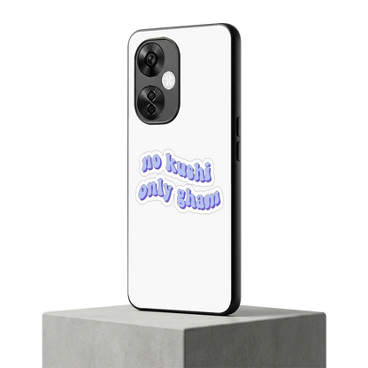 Only Gham oneplus nord ce 3 lite mobile cover | shockproof glass phone case