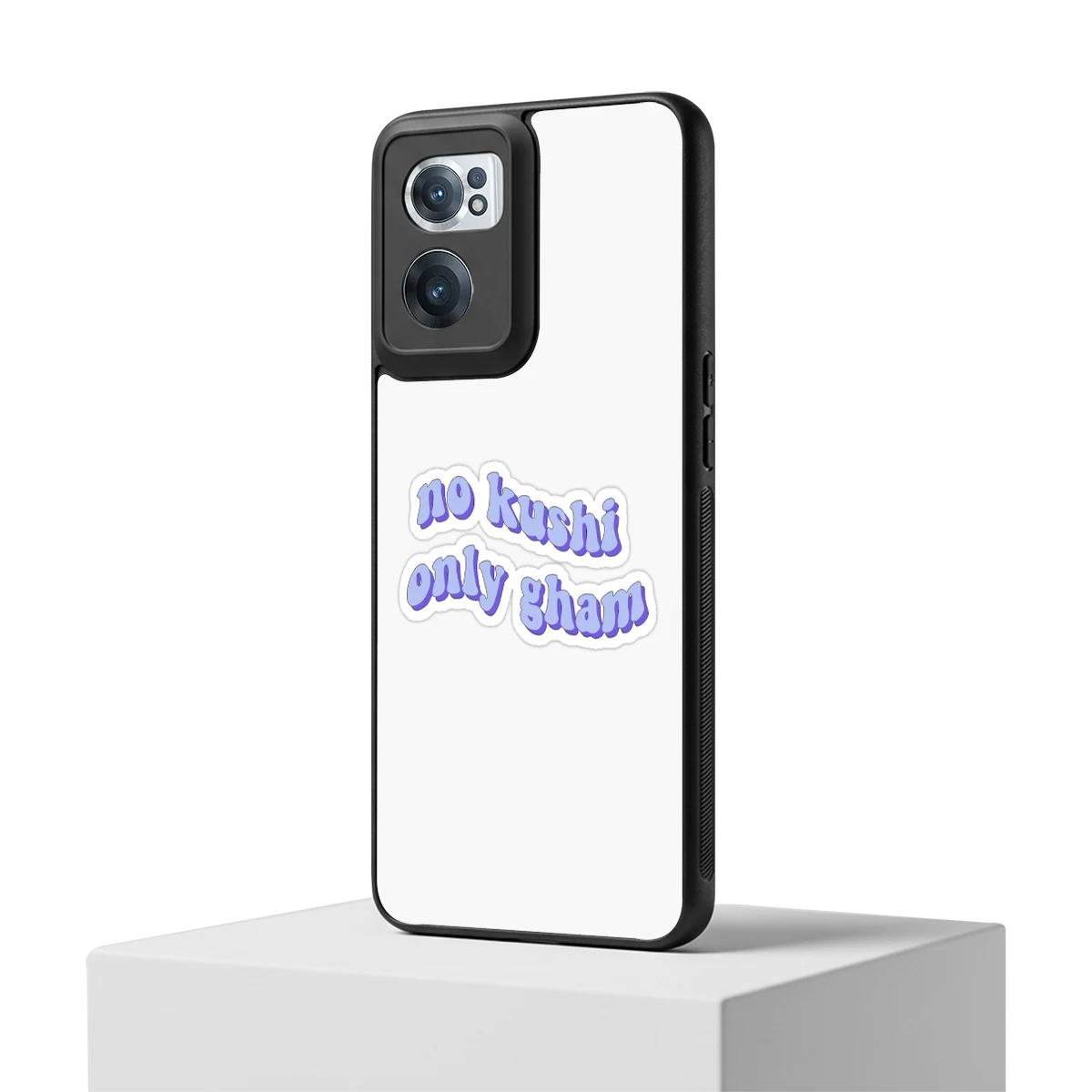 Only Gham oneplus nord ce 2 mobile cover | shockproof glass phone case