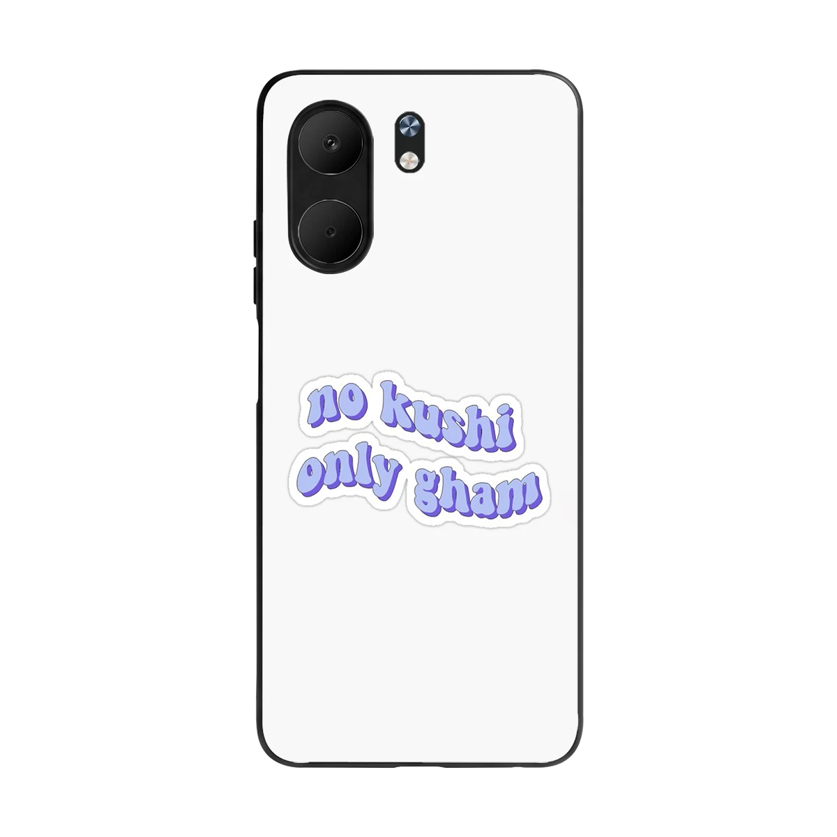 Only Gham back phone cover | glass case for oppo a5x 5g