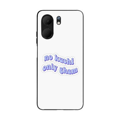 Only Gham back phone cover | glass case for oppo a5x 5g