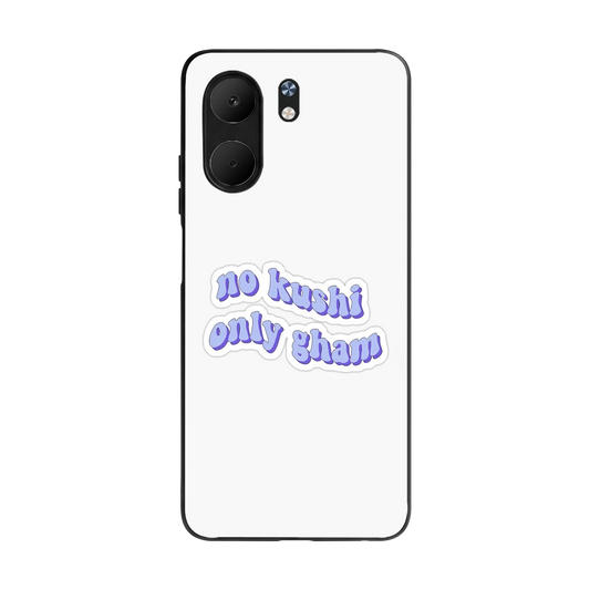 Only Gham back phone cover | glass case for oppo a5x 5g
