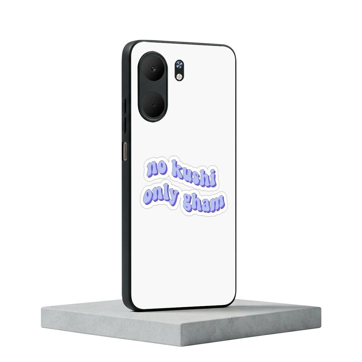 Only Gham oppo a5x 5g mobile cover | shockproof glass phone case