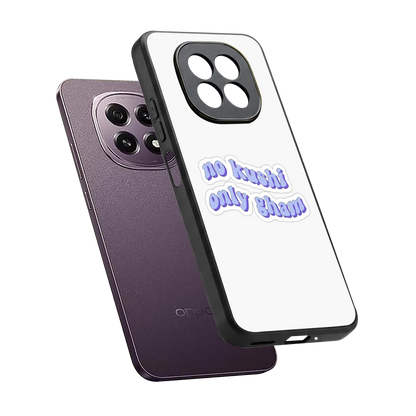 Only Gham sleek oppo f29 5g cover with tempered glass back and TPU edges