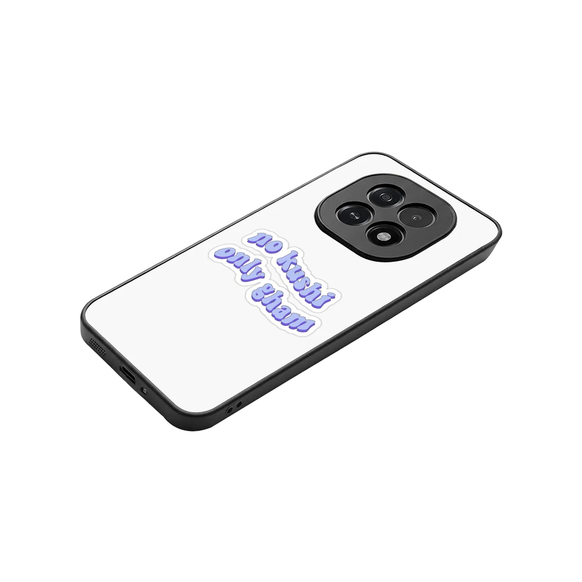Only Gham stylish phone case for oppo f29 5g | glossy glass and slim fit