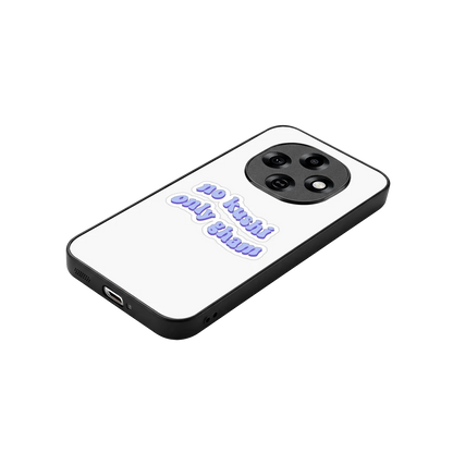 Only Gham stylish phone case for oppo f31 pro 5g | glossy glass and slim fit
