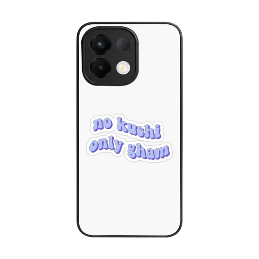 Only Gham back phone cover | glass case for oppo k13 5g