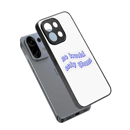 Only Gham sleek oppo k13 5g cover with tempered glass back and TPU edges