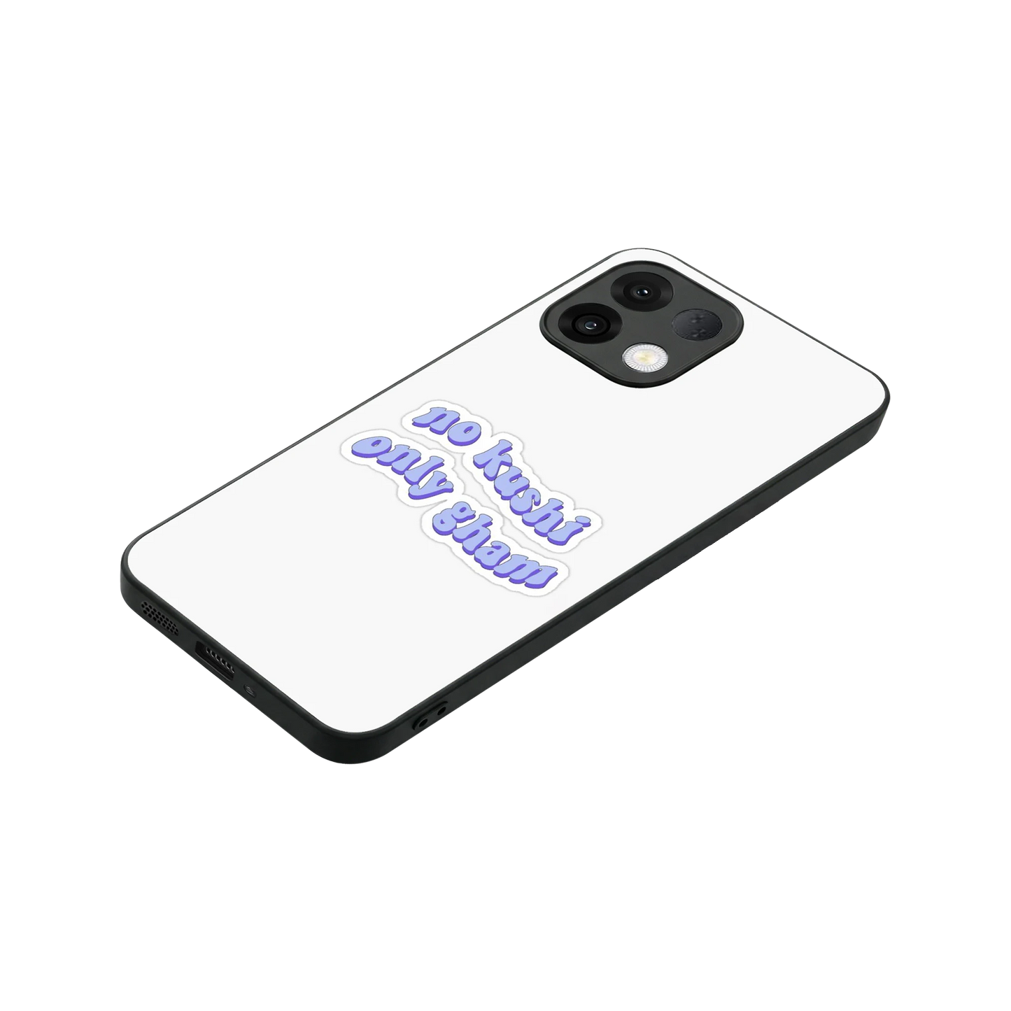Only Gham stylish phone case for oppo k13 5g | glossy glass and slim fit