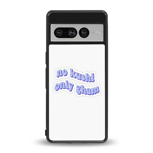 Only Gham back phone cover | glass case for google pixel 7 pro