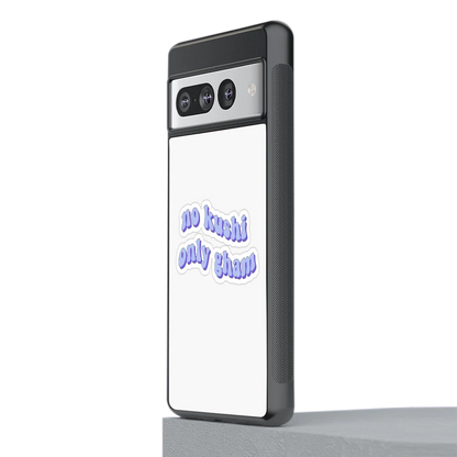 Only Gham stylish phone case for google pixel 7 pro | glossy glass and slim fit