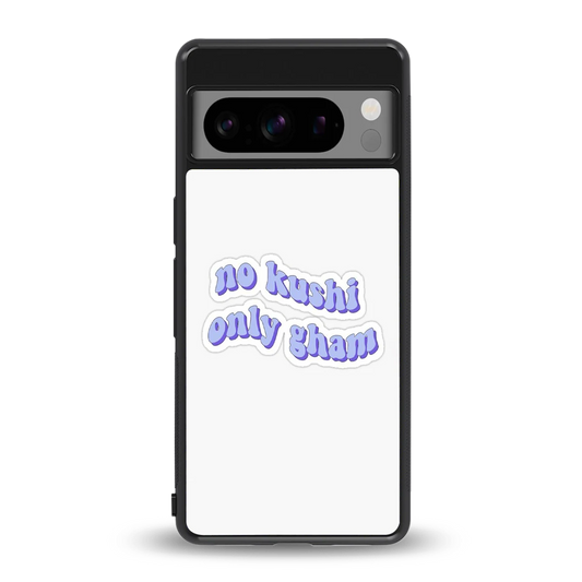 Only Gham back phone cover | glass case for google pixel 8 pro