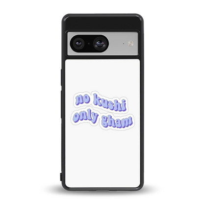 Only Gham back phone cover | glass case for google pixel 8