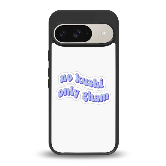 Only Gham back phone cover | glass case for google pixel 9