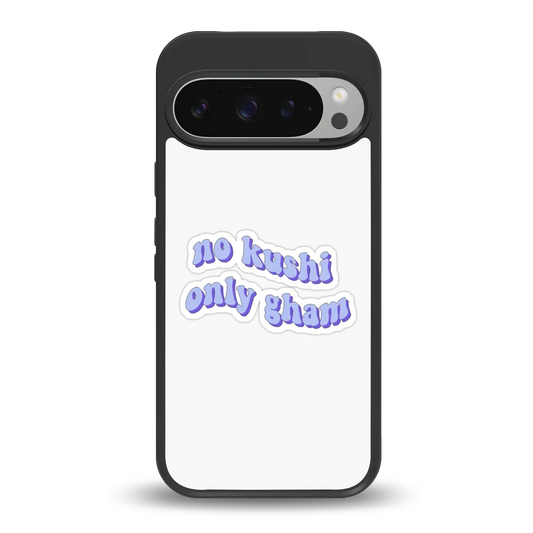 Only Gham back phone cover | glass case for google pixel 9 pro xl