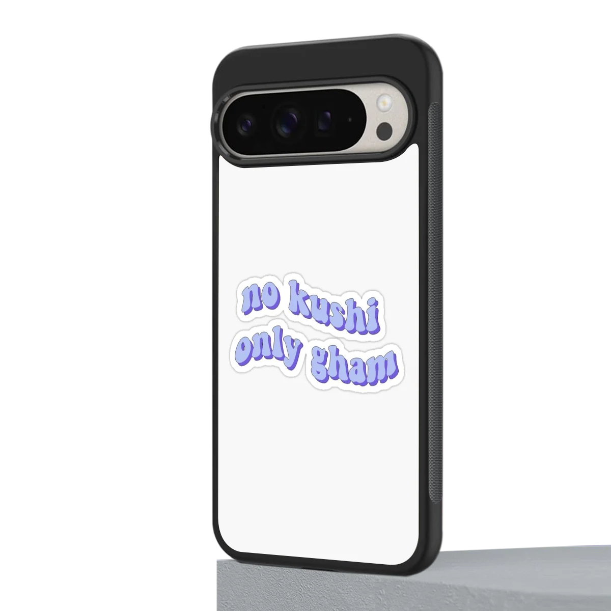 Only Gham google pixel 9 pro mobile cover | shockproof glass phone case