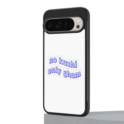 Only Gham google pixel 9 pro xl mobile cover | shockproof glass phone case