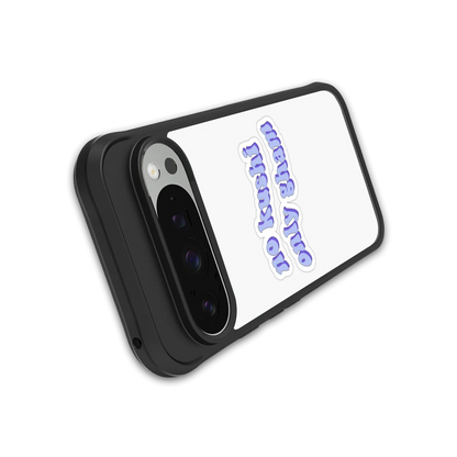 Only Gham stylish phone case for google pixel 9 pro xl | glossy glass and slim fit