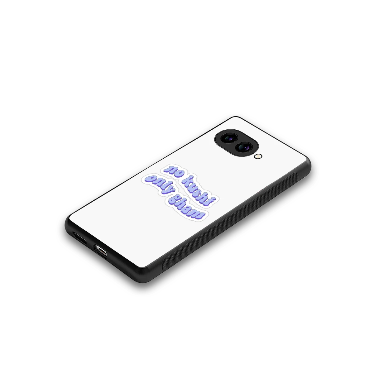 Only Gham stylish phone case for google pixel 10a | glossy glass and slim fit