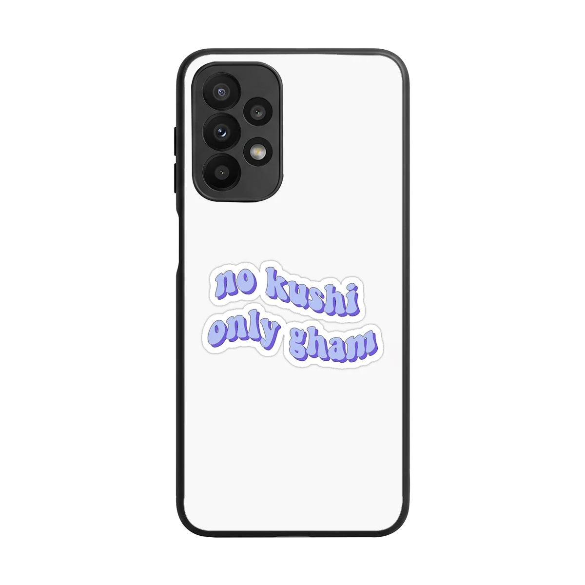 Only Gham back phone cover | glass case for samsung galaxy a23