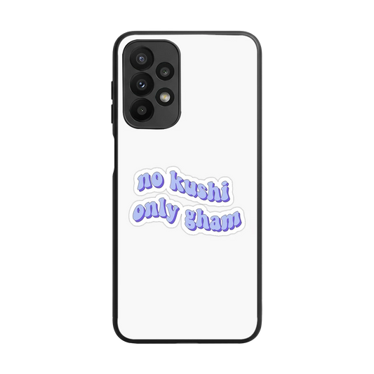 Only Gham back phone cover | glass case for samsung galaxy a23