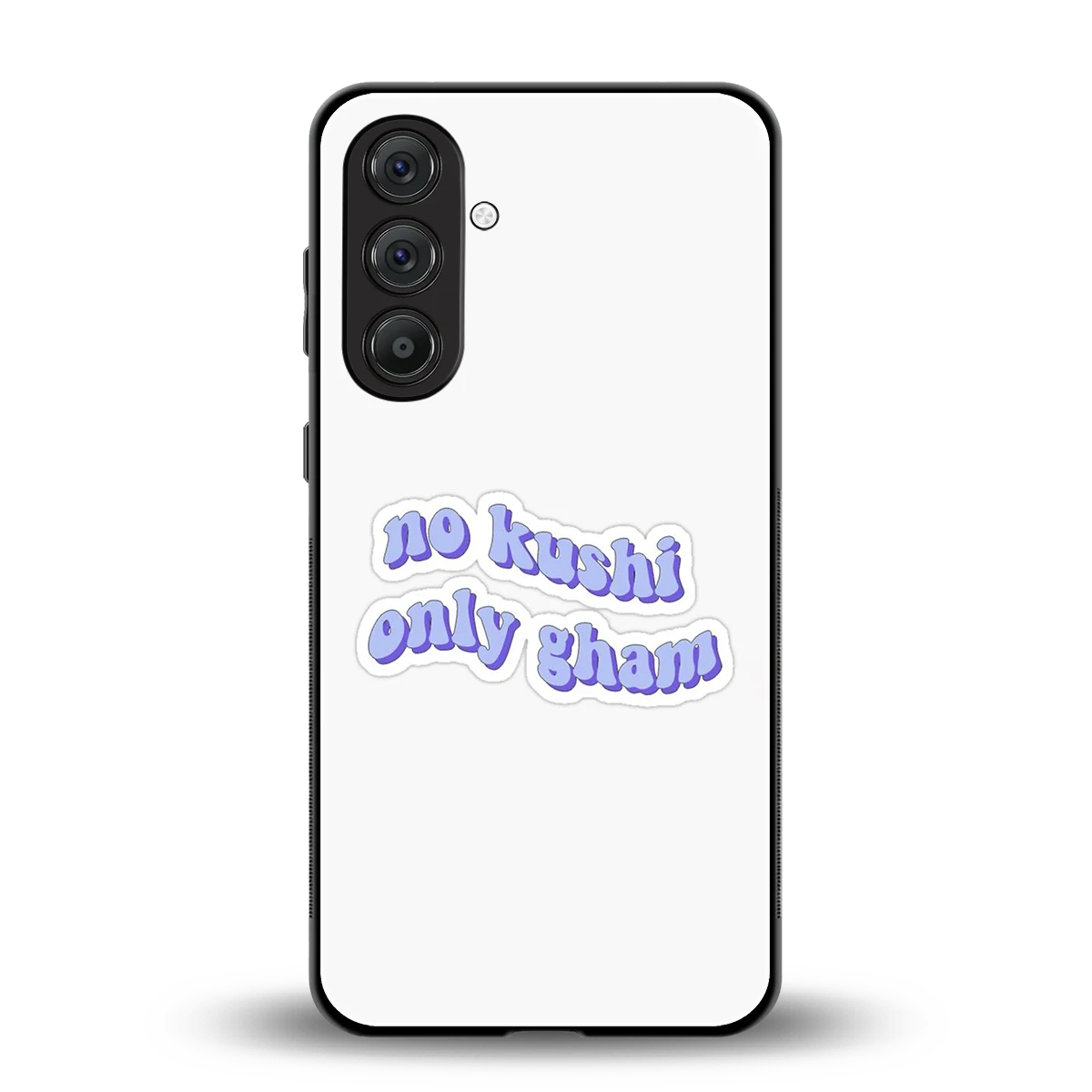 Only Gham back phone cover | glass case for samsung galaxy a55 5g