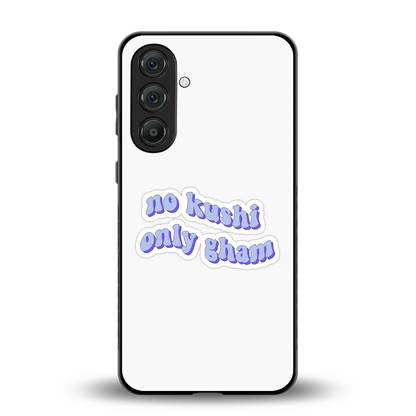 Only Gham back phone cover | glass case for samsung galaxy a55 5g