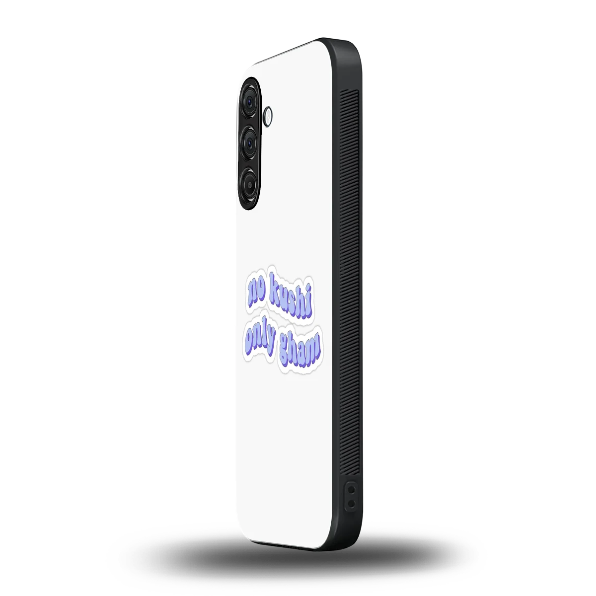 Only Gham samsung galaxy a55 5g mobile cover | shockproof glass phone case