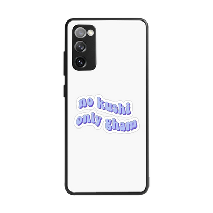 Only Gham back phone cover | glass case for samsung galaxy s20 fe