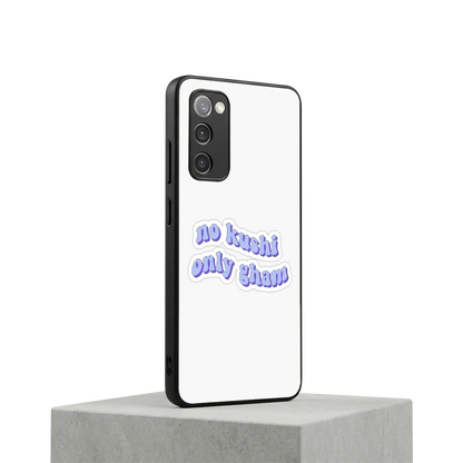 Only Gham samsung galaxy s20 fe mobile cover | shockproof glass phone case