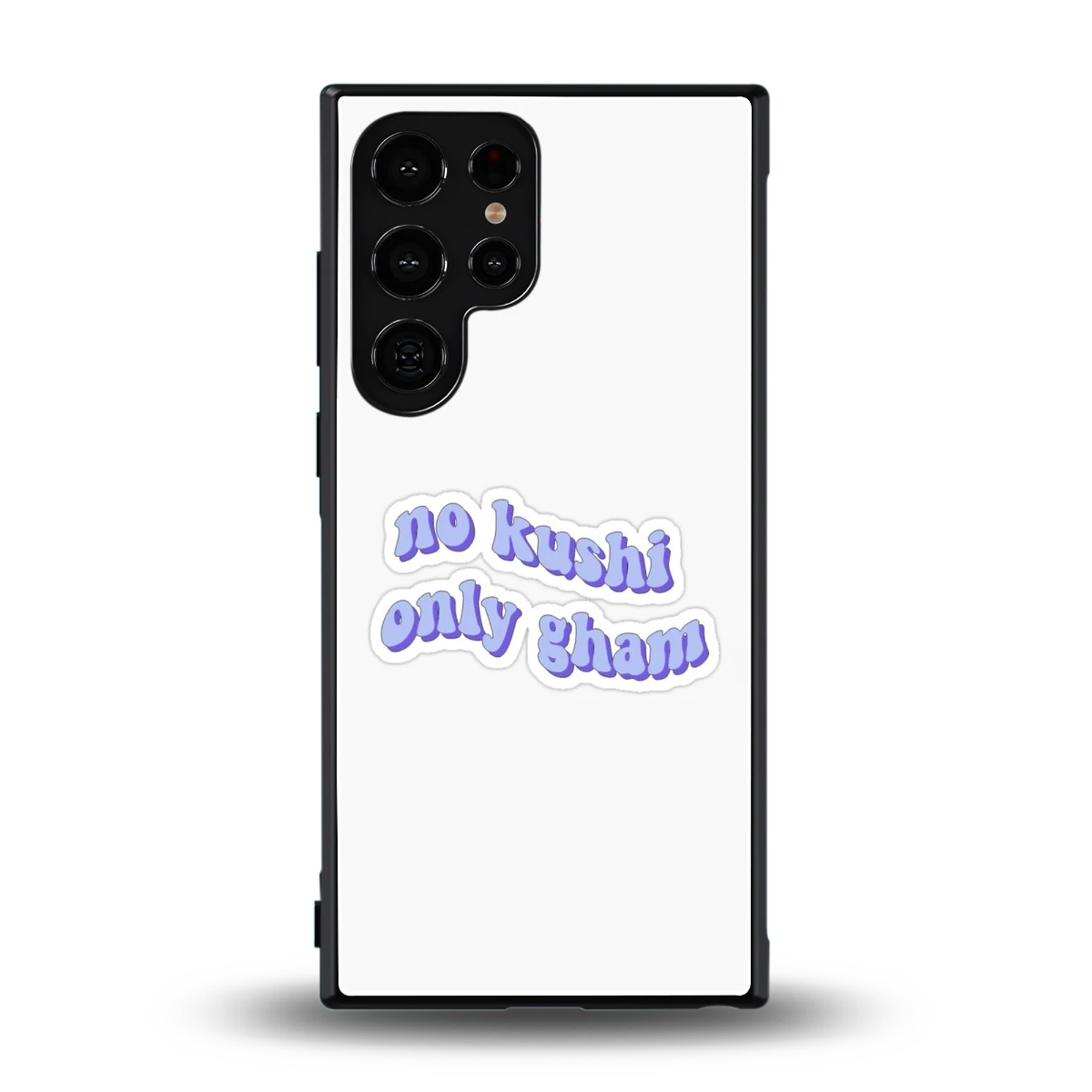 Only Gham back phone cover | glass case for samsung galaxy s24 ultra