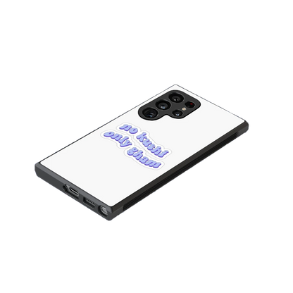 Only Gham stylish phone case for samsung galaxy s24 ultra | glossy glass and slim fit