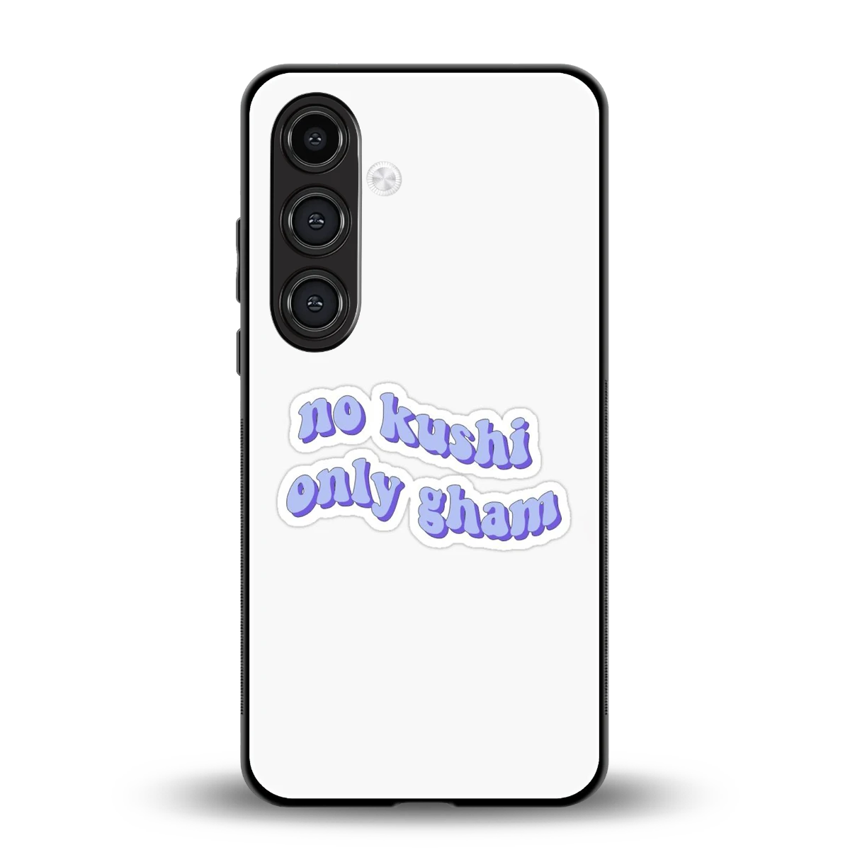 Only Gham back phone cover | glass case for samsung galaxy s24 plus