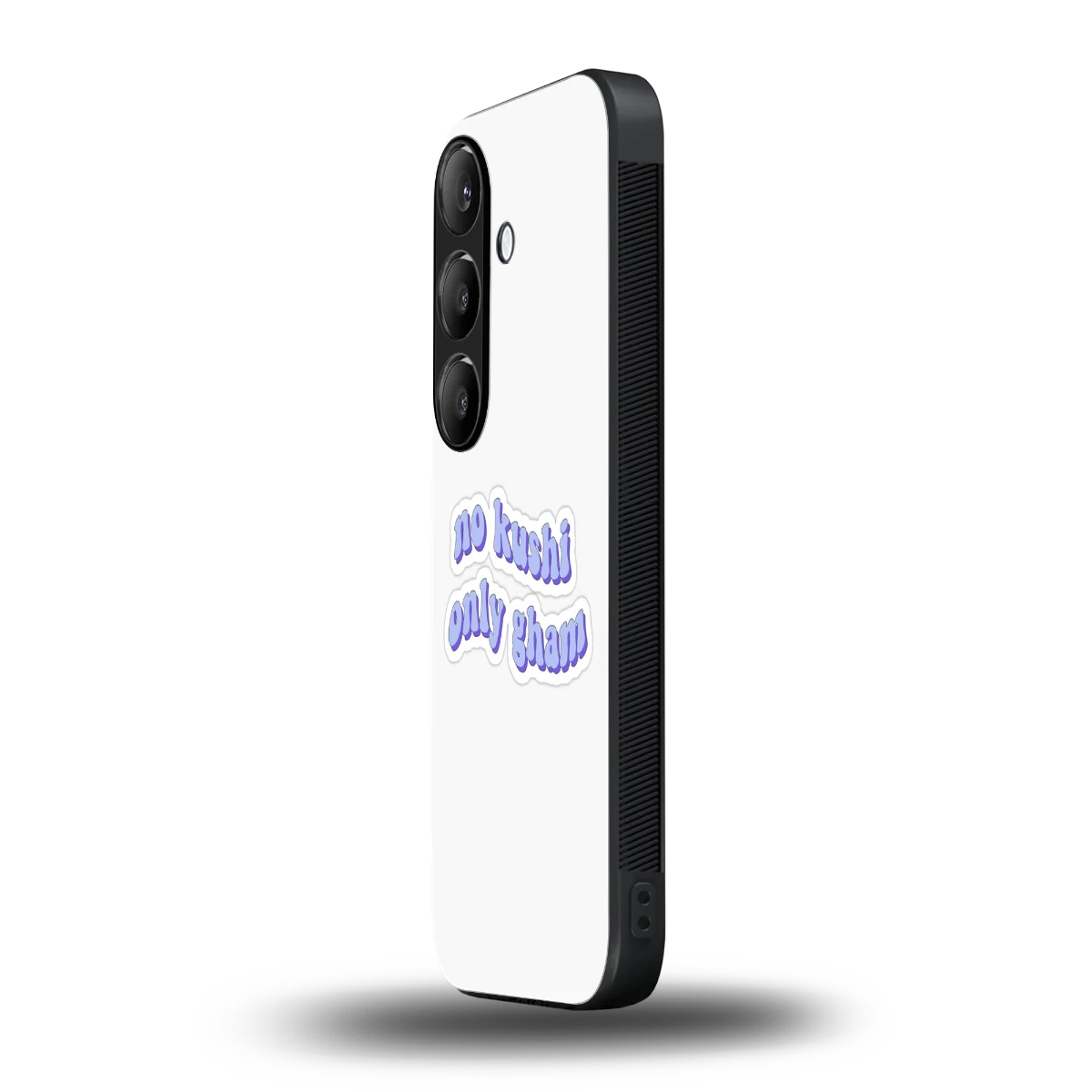 Only Gham samsung galaxy s24 fe mobile cover | shockproof glass phone case
