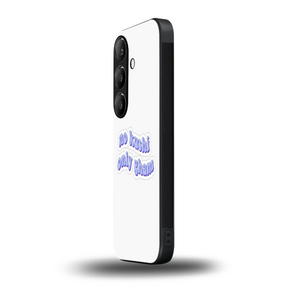 Only Gham samsung galaxy s24 fe mobile cover | shockproof glass phone case