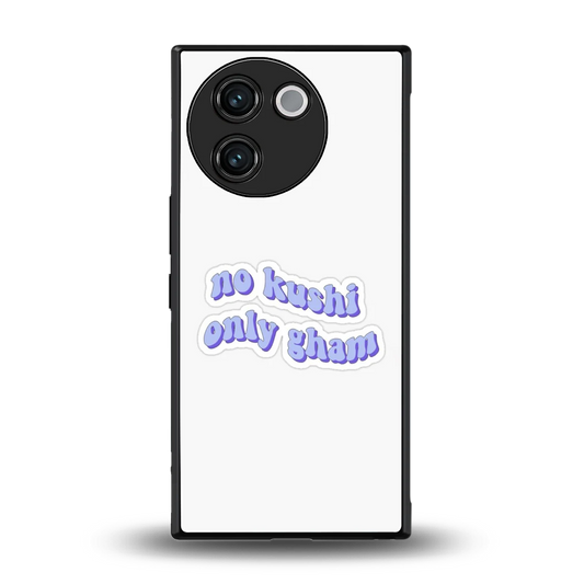 Only Gham back phone cover | glass case for vivo v30e