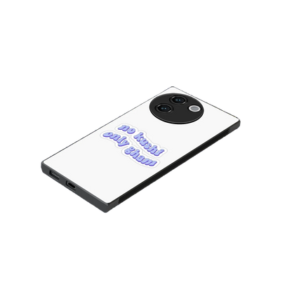 Only Gham stylish phone case for vivo v30e | glossy glass and slim fit