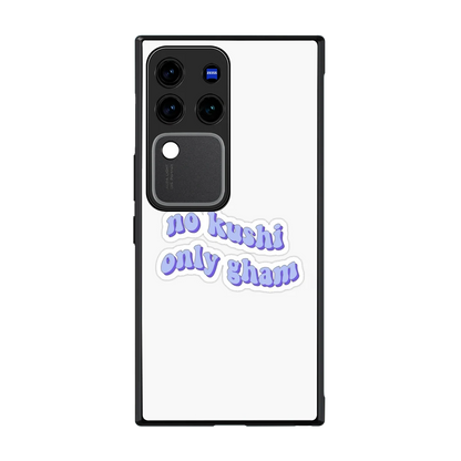 Only Gham back phone cover | glass case forvivo v30 pro