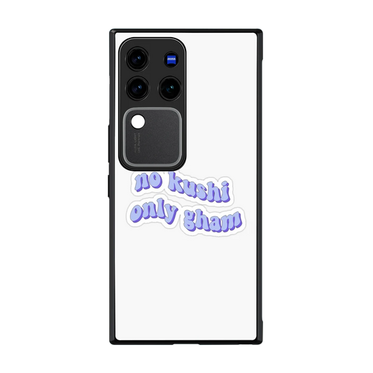 Only Gham back phone cover | glass case forvivo v30 pro