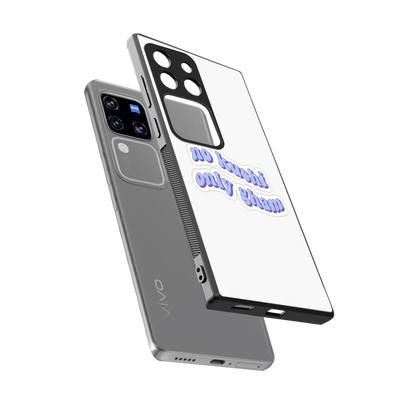 Only Gham sleekvivo v30 pro cover with tempered glass back and TPU edges