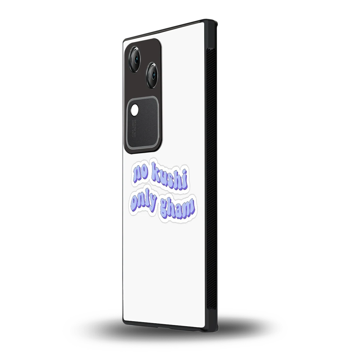 Only Gham vivo v30 mobile cover | shockproof glass phone case