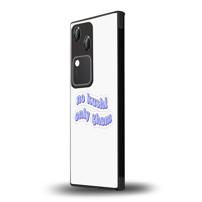 Only Gham vivo v30 mobile cover | shockproof glass phone case