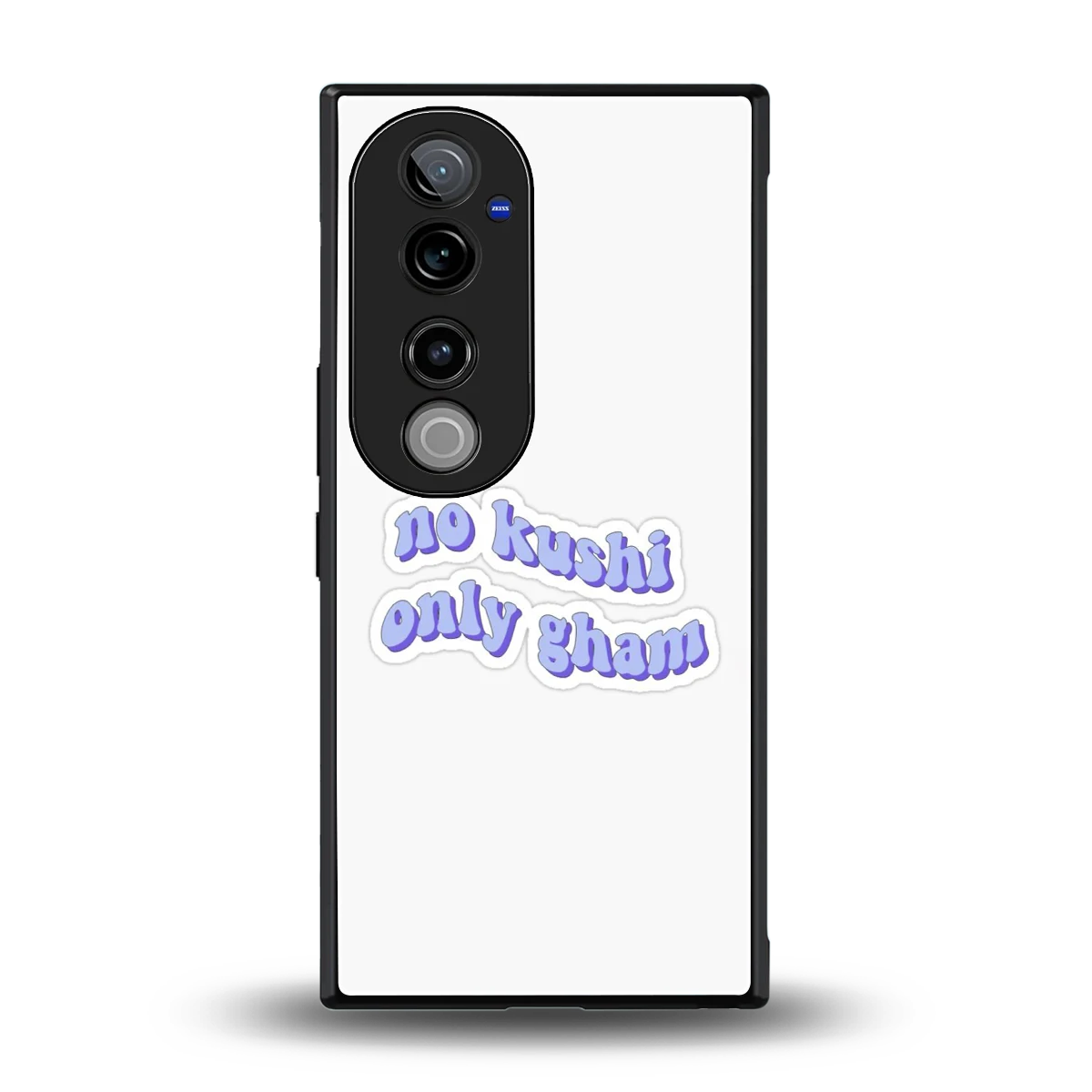 Only Gham back phone cover | glass case for vivo v40 pro