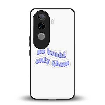 Only Gham back phone cover | glass case for vivo v40e