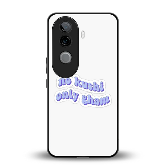 Only Gham back phone cover | glass case for vivo v40e