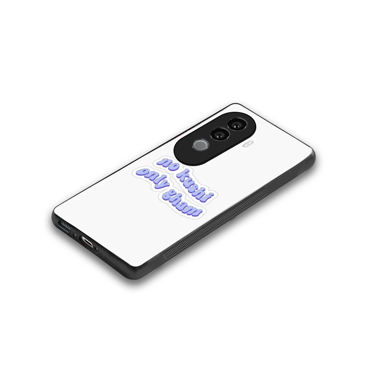 Only Gham stylish phone case for vivo v40e | glossy glass and slim fit
